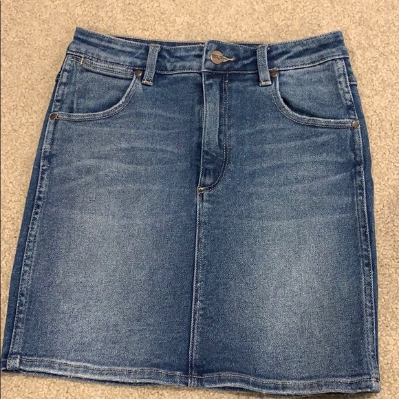 wrangler hi mini skirt
